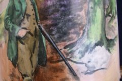 W.T. COPELAND LIONEL EDWARDS FOX HUNT- COFFEE POT "THE GAMEKEEPER" & "THE TERRIOR MAN", LID "FULL CRY" .... http://jaapiesfinechinastore.com