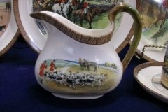 W.T. COPELAND LIONEL EDWARDS FOX HUNT-  CREAMER  "GONE AWAY"  &  "THE KILL"  .... http://jaapiesfinechinastore.com