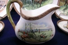 W.T. COPELAND LIONEL EDWARDS FOX HUNT-  CREAMER  "GONE AWAY"  &  "THE KILL"  .... http://jaapiesfinechinastore.com
