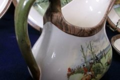 W.T. COPELAND LIONEL EDWARDS FOX HUNT-  CREAMER  "GONE AWAY"  &  "THE KILL"  .... http://jaapiesfinechinastore.com