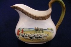 W.T. COPELAND LIONEL EDWARDS FOX HUNT-  CREAMER  "GONE AWAY"  &  "THE KILL"  .... http://jaapiesfinechinastore.com