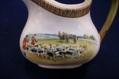 W.T. COPELAND LIONEL EDWARDS FOX HUNT-  CREAMER  "GONE AWAY"  &  "THE KILL"  .... http://jaapiesfinechinastore.com