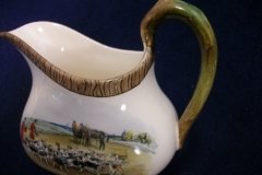 W.T. COPELAND LIONEL EDWARDS FOX HUNT-  CREAMER  "GONE AWAY"  &  "THE KILL"  .... http://jaapiesfinechinastore.com