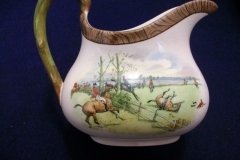 W.T. COPELAND LIONEL EDWARDS FOX HUNT-  CREAMER  "GONE AWAY"  &  "THE KILL"  .... http://jaapiesfinechinastore.com