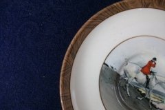W.T. COPELAND LIONEL EDWARDS FOX HUNT- DEMI CUP & SAUCER #1  FULL CRY CUP  & THE HUNTSMAN SAUCER ....    http://jaapiesfinechinastore.com