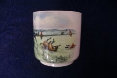 W.T. COPELAND LIONEL EDWARDS FOX HUNT- DEMI CUP & SAUCER #2 GONE AWAY CUP  & THE HUNTSMAN SAUCER ....    http://jaapiesfinechinastore.com
