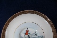 W.T. COPELAND LIONEL EDWARDS FOX HUNT- DEMI CUP & SAUCER #2 GONE AWAY CUP  & THE HUNTSMAN SAUCER ....    http://jaapiesfinechinastore.com