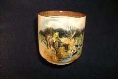 W.T. COPELAND LIONEL EDWARDS FOX HUNT- DEMI CUP & SAUCER #3  " GOING TO A HALLOA" CUP & "THE HUNTSMAN" SAUCER .... http://jaapiesfinechinastore.com