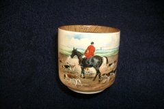 W.T. COPELAND LIONEL EDWARDS FOX HUNT- DEMI CUP & SAUCER #4  A CHECK CUP  & THE FIRST WHIP SAUCER ....    http://jaapiesfinechinastore.com