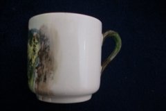 W.T. COPELAND LIONEL EDWARDS FOX HUNT- DEMI CUP & SAUCER #6  " THE FIND" CUP & "THE FIRST WHIP" SAUCER .... http://jaapiesfinechinastore.com