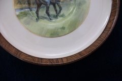 W.T. COPELAND LIONEL EDWARDS FOX HUNT- DEMI CUP & SAUCER #6  " THE FIND" CUP & "THE FIRST WHIP" SAUCER .... http://jaapiesfinechinastore.com
