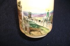 W.T. COPELAND LIONEL EDWARDS FOX HUNT- DEMI CUP & SAUCER #7   "HOMEWARD" CUP & "THE SECOND  WHIP" SAUCER .... http://jaapiesfinechinastore.com