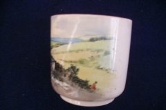 W.T. COPELAND LIONEL EDWARDS FOX HUNT- DEMI CUP & SAUCER #8   "GONE TO GROUND" CUP & "THE SECOND  WHIP" SAUCER .... http://jaapiesfinechinastore.com