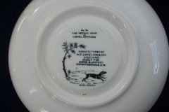 W.T. COPELAND LIONEL EDWARDS FOX HUNT- DEMI CUP & SAUCER #8   "GONE TO GROUND" CUP & "THE SECOND  WHIP" SAUCER .... http://jaapiesfinechinastore.com