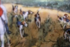 W.T. COPELAND LIONEL EDWARDS FOX HUNT- #10  "DRAWING THE DINGLE"   7 1/2"  DISPLAY PLATE .... http://jaapiesfinechinastore.com