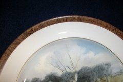 W.T. COPELAND LIONEL EDWARDS FOX HUNT- #3  "GOING TO A HALLOA"   7 1/2"  DISPLAY PLATE .... http://jaapiesfinechinastore.com
