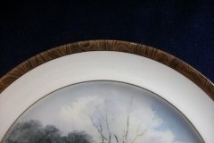 W.T. COPELAND LIONEL EDWARDS FOX HUNT- #3  "GOING TO A HALLOA"   7 1/2"  DISPLAY PLATE .... http://jaapiesfinechinastore.com