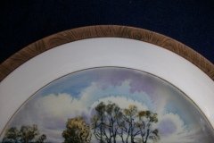 W.T. COPELAND LIONEL EDWARDS FOX HUNT- #5  "OFF TO DRAW"   7 1/2"  DISPLAY PLATE .... http://jaapiesfinechinastore.com