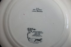 W.T. COPELAND LIONEL EDWARDS FOX HUNT- #5  "OFF TO DRAW"   7 1/2"  DISPLAY PLATE .... http://jaapiesfinechinastore.com