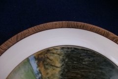 W.T. COPELAND LIONEL EDWARDS FOX HUNT- #6  "THE FIND"   7 1/2"  DISPLAY PLATE .... http://jaapiesfinechinastore.com