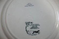 W.T. COPELAND LIONEL EDWARDS FOX HUNT- #6  "THE FIND"   7 1/2"  DISPLAY PLATE .... http://jaapiesfinechinastore.com