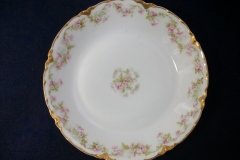 HAVILAND FLORAL GARLAND SCH 525- COUPE SOUP BOWL  7 1/2" ..... http://jaapiesfinechinastore.com