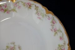 HAVILAND FLORAL GARLAND SCH 525- COUPE SOUP BOWL  7 1/2" ..... http://jaapiesfinechinastore.com