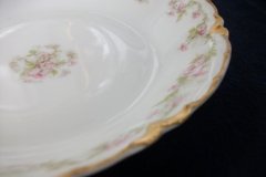 HAVILAND FLORAL GARLAND SCH 525- COUPE SOUP BOWL  7 1/2" ..... http://jaapiesfinechinastore.com