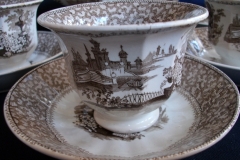 G. PHILLIPS MARINO BROWN- CUP & SAUCER  .....   https://www.jaapiesfinechinastore.com