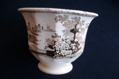 G. PHILLIPS MARINO BROWN- CUP & SAUCER  .....   http://jaapiesfinechinastore.com