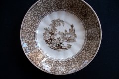 G. PHILLIPS MARINO BROWN- CUP & SAUCER  .....   http://jaapiesfinechinastore.com