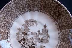 G. PHILLIPS MARINO BROWN- CUP & SAUCER  .....   http://jaapiesfinechinastore.com