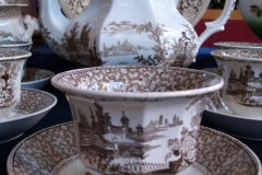 G. PHILLIPS MARINO BROWN- CUP & SAUCER  .....   https://www.jaapiesfinechinastore.com