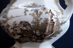 G. PHILLIPS MARINO BROWN- COVERED SUGAR BOWL  .....   http://jaapiesfinechinastore.com