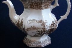 G. PHILLIPS MARINO BROWN- TEA POT   .....   http://jaapiesfinechinastore.com