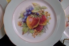 GROSVENOR JACKSON GOSLING FRUIT DECOR- SALAD PLATE    ..... http://jaapiesfinechinastore.comAC