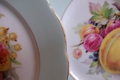 GROSVENOR JACKSON GOSLING FRUIT DECOR- SALAD PLATE    ..... http://jaapiesfinechinastore.comAC