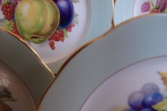 GROSVENOR JACKSON GOSLING FRUIT DECOR- SALAD PLATE    ..... http://jaapiesfinechinastore.comAC