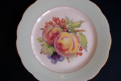 GROSVENOR JACKSON GOSLING FRUIT DECOR- SALAD PLATE    ..... https://www.jaapiesfinechinastore.comAC