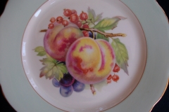 GROSVENOR JACKSON GOSLING FRUIT DECOR- SALAD PLATE    ..... https://www.jaapiesfinechinastore.comAC