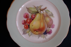 GROSVENOR JACKSON GOSLING FRUIT DECOR- SALAD PLATE    ..... https://www.jaapiesfinechinastore.comAC