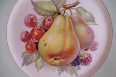 GROSVENOR JACKSON GOSLING FRUIT DECOR- SALAD PLATE    ..... https://www.jaapiesfinechinastore.comAC