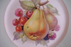 GROSVENOR JACKSON GOSLING FRUIT DECOR- SALAD PLATE    ..... http://jaapiesfinechinastore.comAC