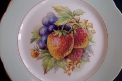 GROSVENOR JACKSON GOSLING FRUIT DECOR- SALAD PLATE    ..... http://jaapiesfinechinastore.comAC