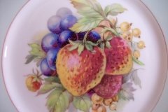 GROSVENOR JACKSON GOSLING FRUIT DECOR- SALAD PLATE    ..... http://jaapiesfinechinastore.comAC