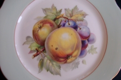 GROSVENOR JACKSON GOSLING FRUIT DECOR- SALAD PLATE    ..... https://www.jaapiesfinechinastore.comAC