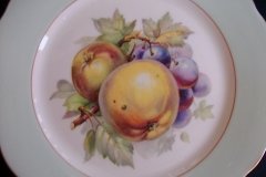 GROSVENOR JACKSON GOSLING FRUIT DECOR- SALAD PLATE    ..... http://jaapiesfinechinastore.comAC