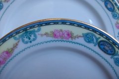 HAAS & CZJZEK-BLACK KNIGHT- CAMBRIDGE- BREAD & BUTTER PLATE  .....   http://jaapiesfinechinastore.com