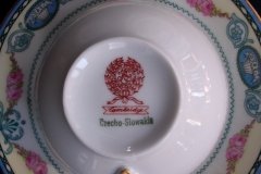 HAAS & CZJZEK-BLACK KNIGHT- CAMBRIDGE- CUP & SAUCER  .....   http://jaapiesfinechinastore.com