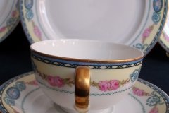 HAAS & CZJZEK-BLACK KNIGHT- CAMBRIDGE- CUP & SAUCER  .....   http://jaapiesfinechinastore.com
